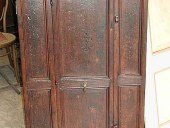 Stipo a muro dopo il restauro.