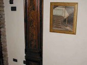 Coppia di lesene intarsiate del ' 600 restaurate.