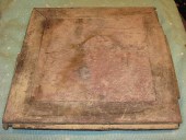 Un quadrotto di parquet antico prima dell'intervento