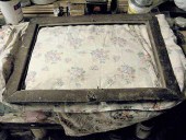 Il verso(retro) della cornice