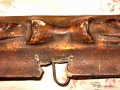 Parte mancante da rifare in legno