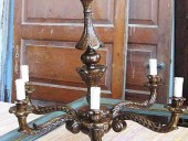 Il lampadario antico restaurato