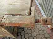 Dettaglio della vite di manovra del banco