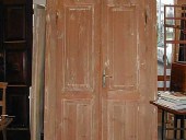 5)Vecchia porta a due battenti Liberty.