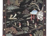 L'Altra porta a 2 battenti esotica alla cinese