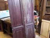 Porta laccata da restaurare