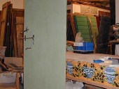 L'Altra facciata di colore verde.