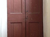 La vecchia porta prima del restauro