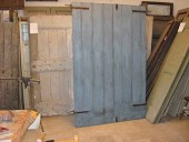 Il portone antico laccato completato