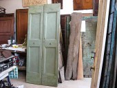 La vecchia porta dopo gli interventi