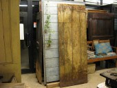 Dopo il restauro la vista esterna della porta che diverrà scorrevole