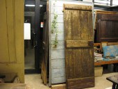 La vista interna della porticina che diverrà scorrevole