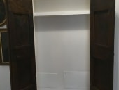 Portoncino rustico aperto