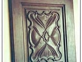 Dettaglio dell'intaglio.