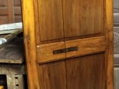 Antica porta a libro diventa scorrevole