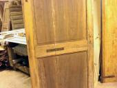 Porta antica a libro in noce nazionale