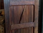 Barn door. Porta vecchia di fienile