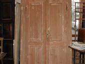 Porta Liberty dopo il decapaggio.