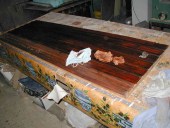 Un'anta dell'armadio