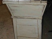 Fianco della madia in shabby