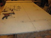 Il vecchio portone prima del restauro